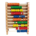 wooden clock toys educational beads abacus math games of good quality